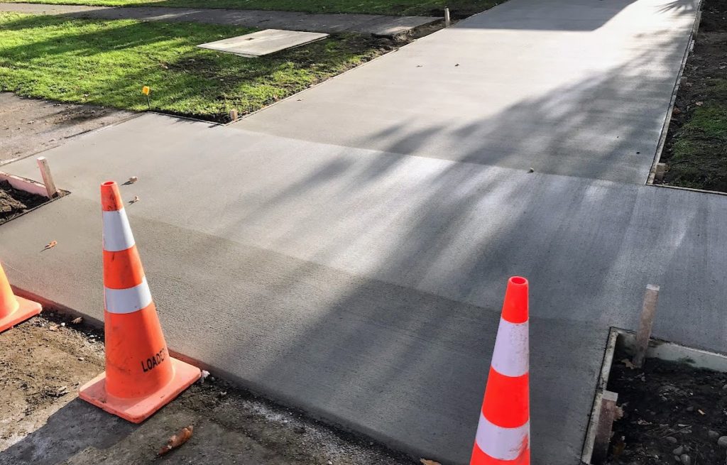 Culvert and crossing construction on a Loaders project