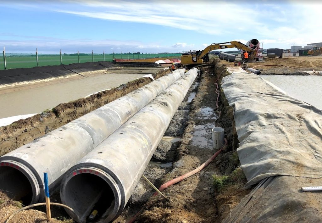 Stormwater drainage works completed by Loaders
